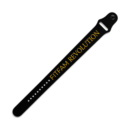 FITFAM Black & Gold Wristband