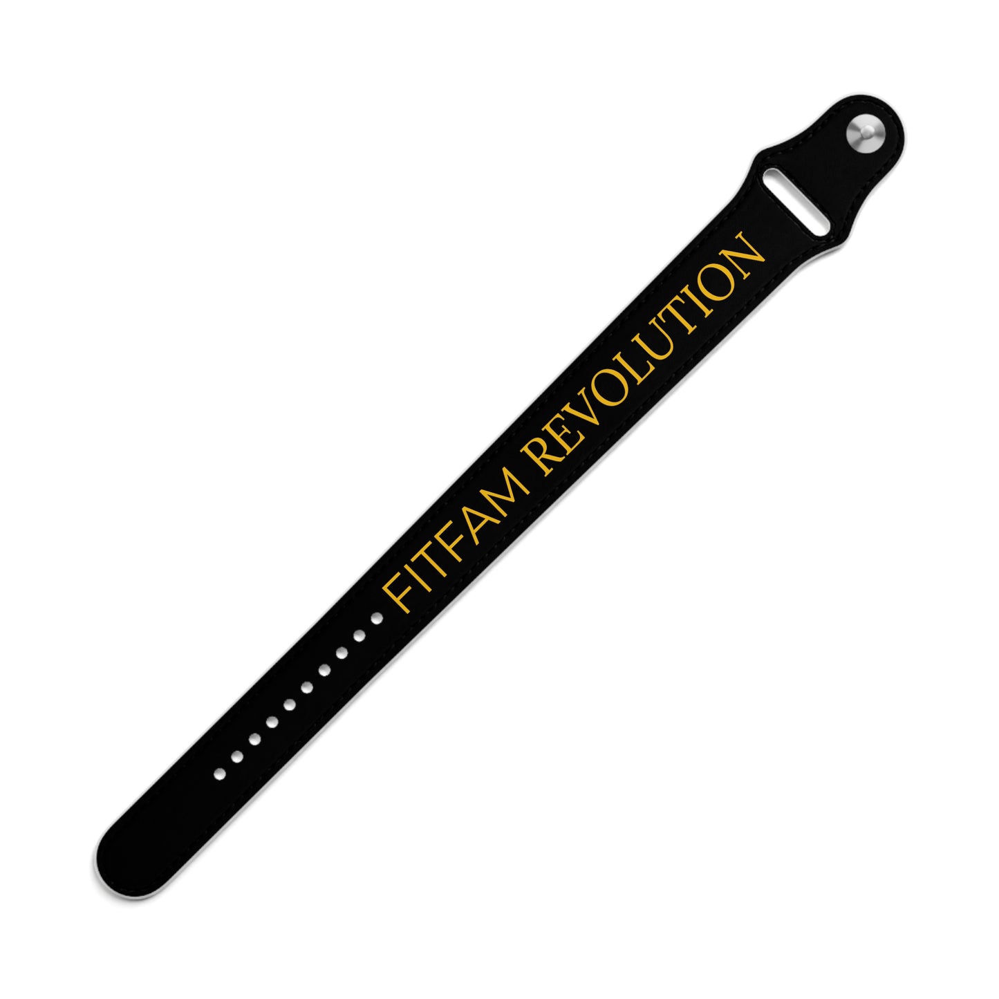 FITFAM Black & Gold Wristband