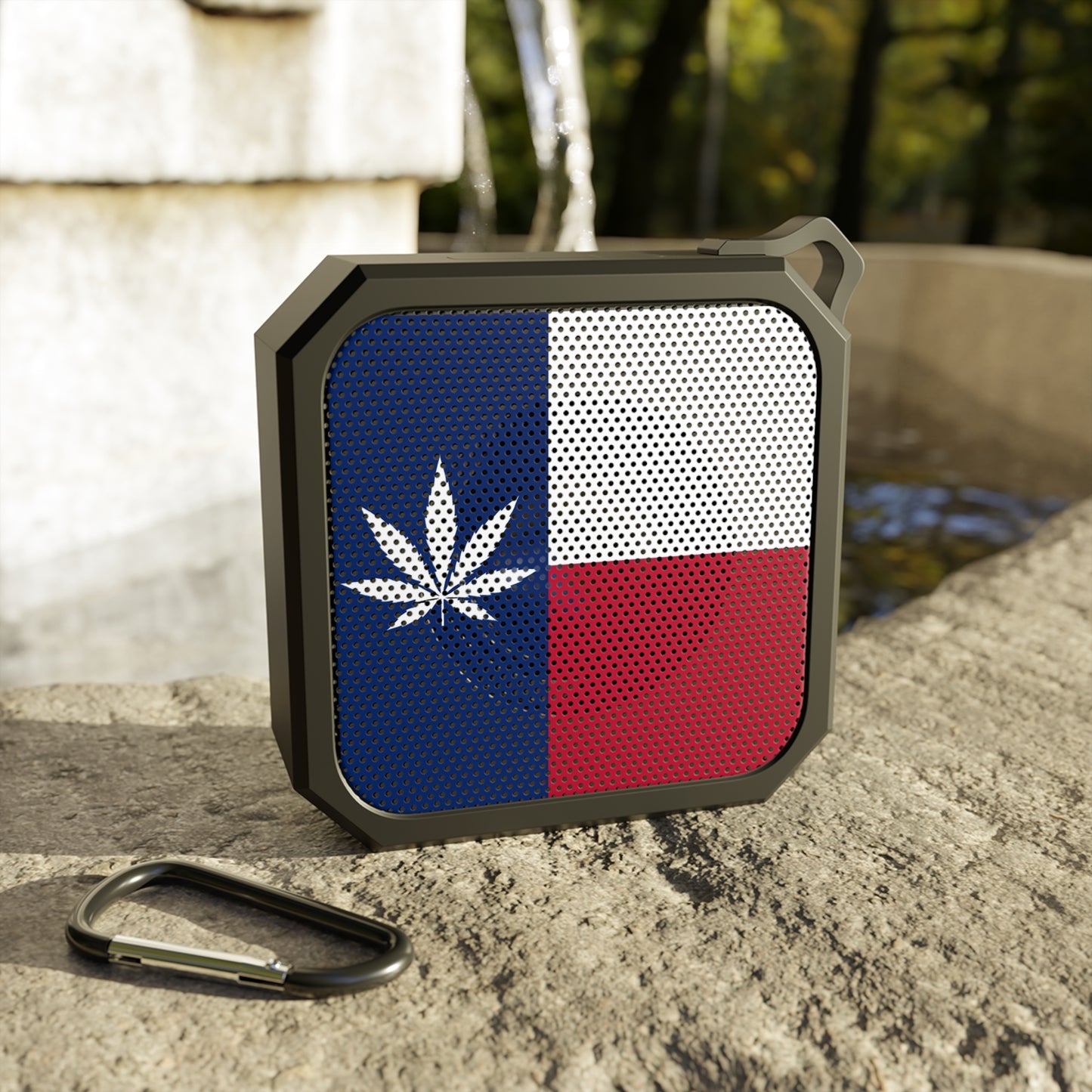 Texas Flag Waterproof Bluetooth Speaker
