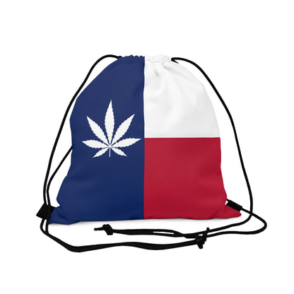 Texas Flag Drawstring bag