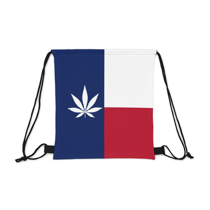 Texas Flag Drawstring bag